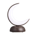 Moon Lamp Aromatherapy Diffuser – Wooden Base LED Night Light